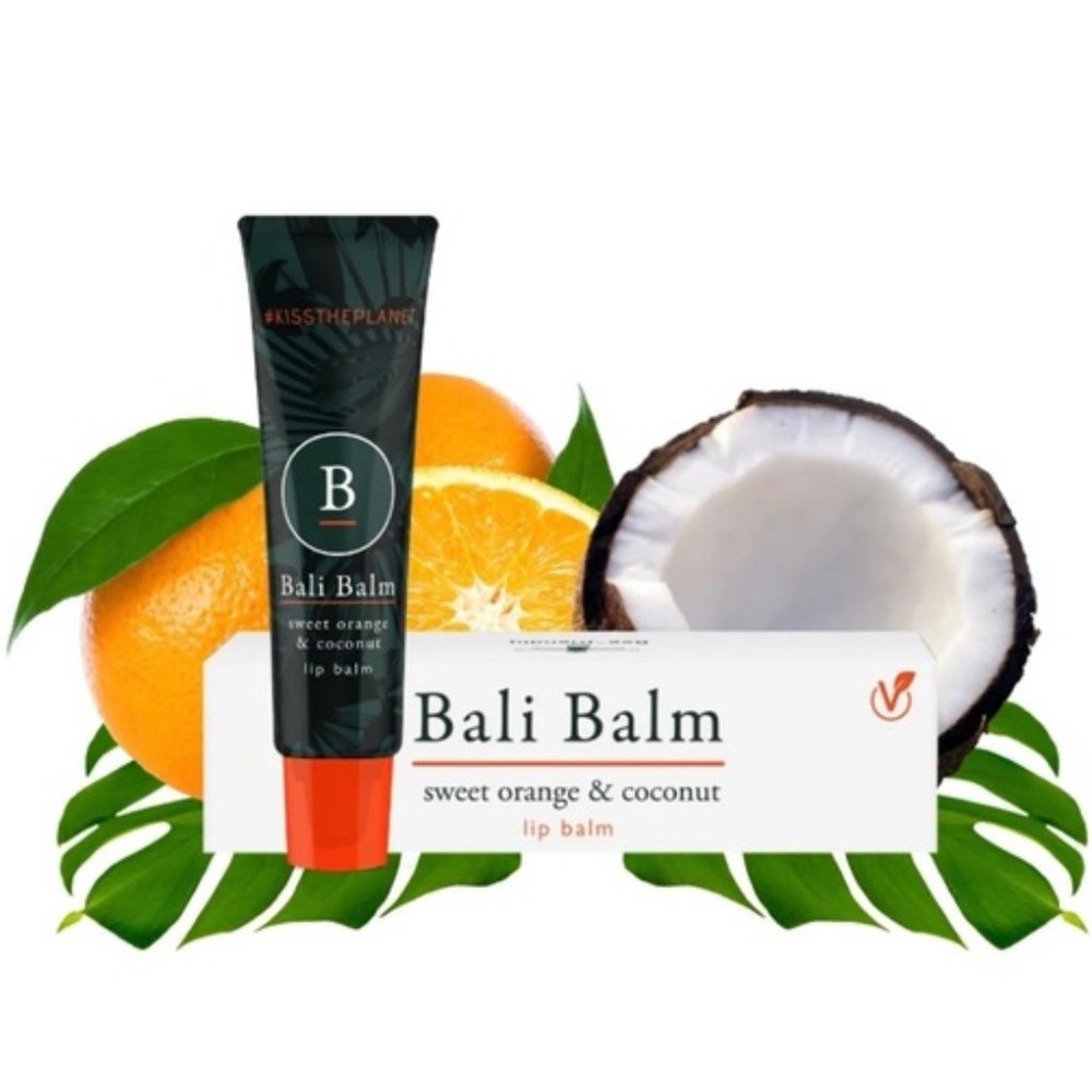 BALI BALM  Sweet Orange & Coconut Lip Balm